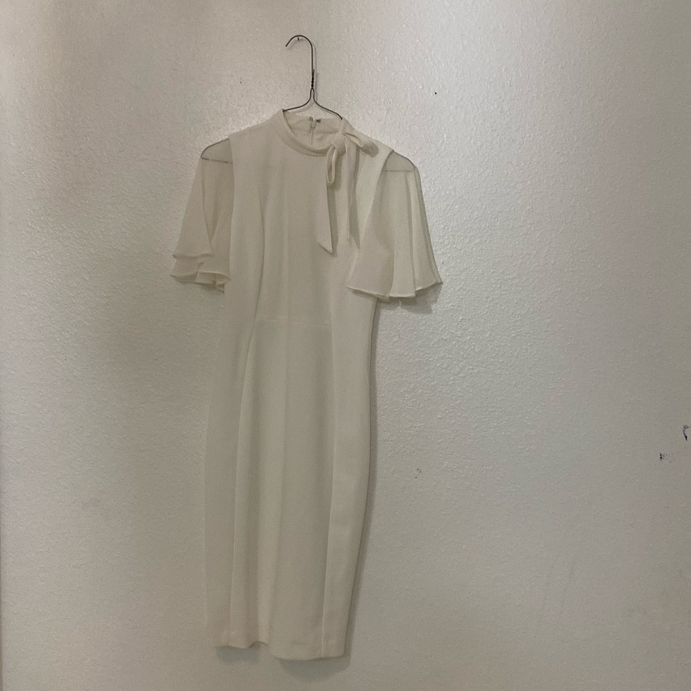 White Calvin Klein use useable not new but very great condition for church times